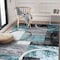 World Rug Gallery Contemporary Abstract Circle Design Soft Area Rug 3'3'' x 5' Gray 307GRAY3X5 - alternate 2